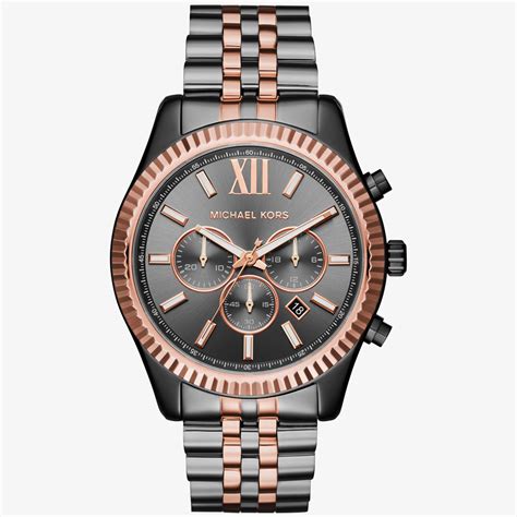 michael kors men chrono watch|Michael Kors stainless steel watch.